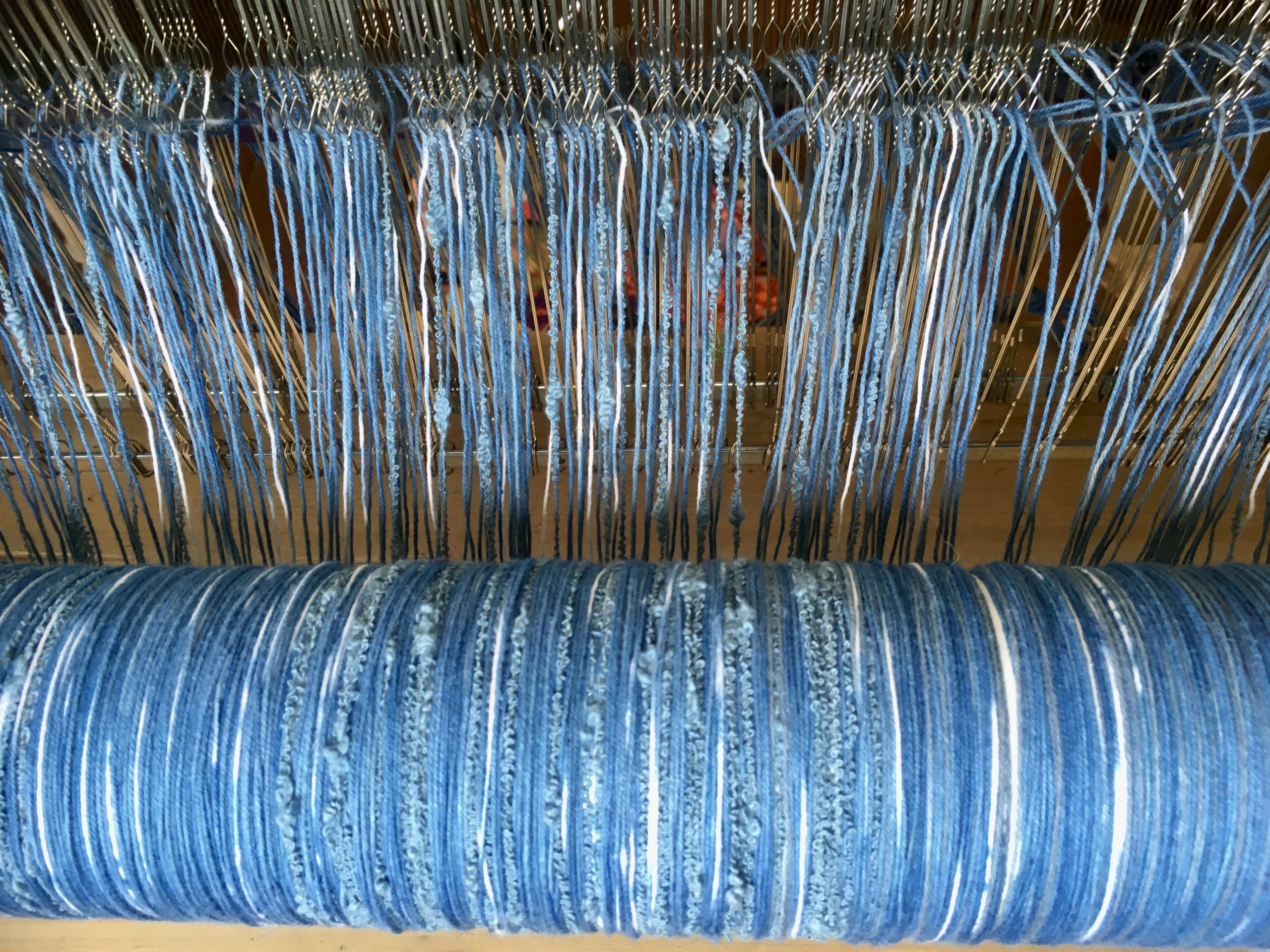 Custom warp - indigo